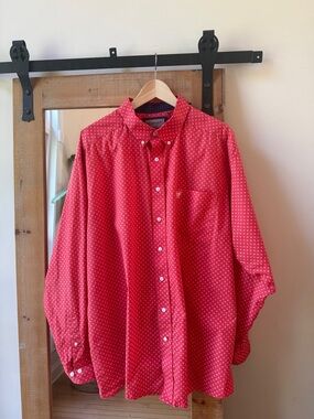 Ariat Wrinkle Free Button Down Shirt Size XXL